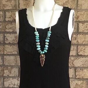 Statement arrow necklace